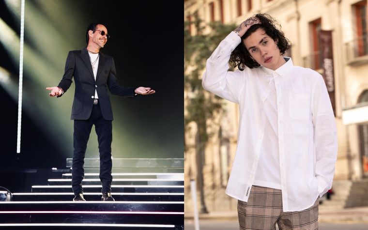 Marc Anthony junto a su hijo Ryan. Foto: Instagram