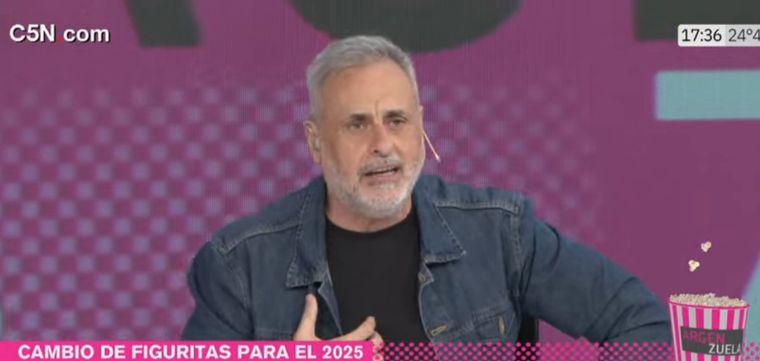 Un histórico panelista de Intrusos reveló jugosos detalles de su tenso vínculo con Jorge Rial. Foto: Captura C5N
