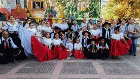 Parte de los integrantes del Ballet Nuna Tusuy.
