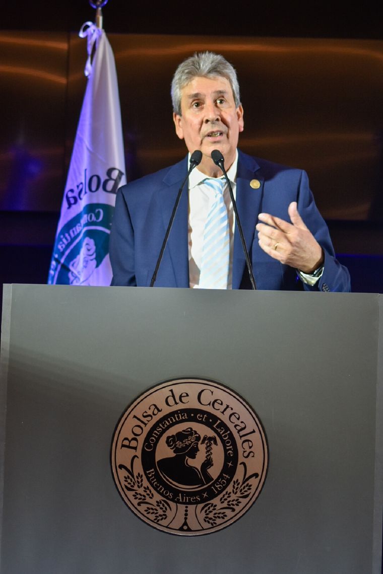 José Martins, presidente de la Bolsa de Cereales. Foto: Bolsa de Cereales