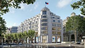 El hotel estará en una emblemática esquina de París Foto: SRA Architectes