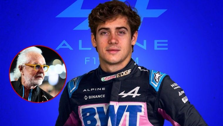 Flavio Briatore, asesor de Alpine, insistió para contratar a Franco Colapinto y su intención sería potenciarlo como a Schumi y Alonso. Foto: Redes