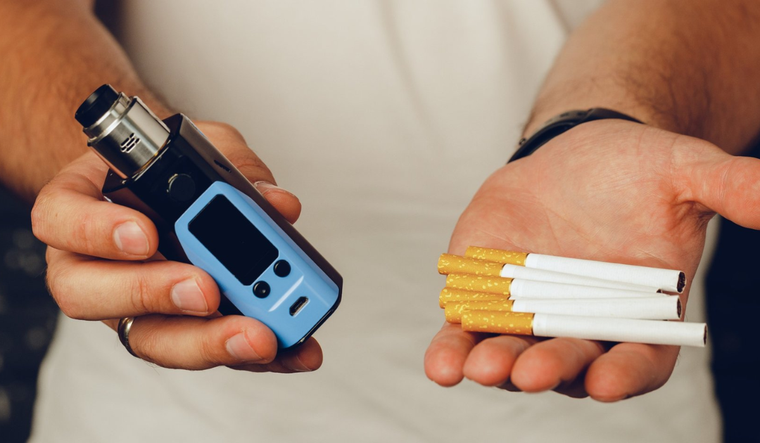 Vapear y el consumo de tabaco en los jóvenes.