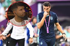 Agüero opinó del partido de Lautaro Martínez, con crítica incluida a Scaloni. Foto: EFE Agüero opinó del partido de Lautaro Martínez, con crítica incluida a Scaloni. Foto: EFE