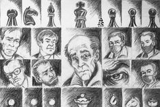 Una de las ilustraciones que hizo el artista