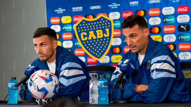 Scaloni tomó una determinacion con Paredes que afecta a Boca en plena pelea por entrar en la Libertadores 2026. Foto: Archivo y Paladar Negro
