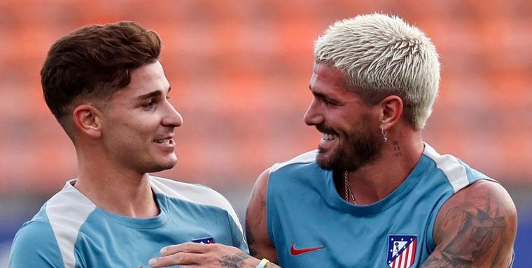 El volante del Atlético de Madrid y de la Selección argentina hizo referencia al polémico penal anulado a Julián que provocó la eliminación de ña Champions ante el Real Madrid. Foto: Atlético de Madrid