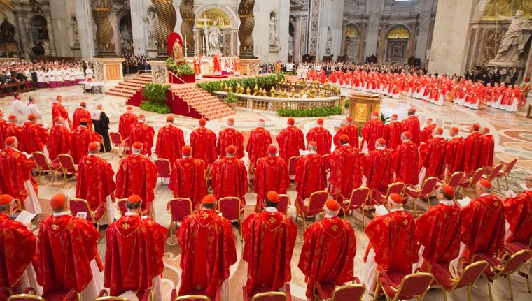 Inicio del Cónclave de 2013 que eligió al papa Francisco Foto: DPA