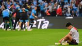 Rivero, afectado tras ser uno de los responsables de la derrota de River en la final del Apertura. Rivero, afectado tras ser uno de los responsables de la derrota de River en la final del Apertura.