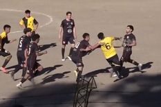 La batalla campal en San Rafael.&nbsp;