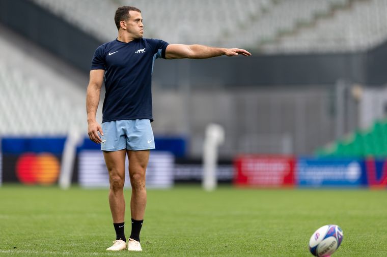 Emiliano Boffelli fue la figura de Los Pumas ante Samoa. Foto: Los Pumas