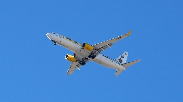 Actualmente, la firma cuenta con apenas tres aviones activos de una flota teórica de trece.