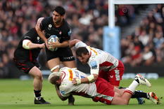 El mendocino Juan Martín González se luce en la Premiership Foto: A pleno Rugby El mendocino Juan Martín González se luce en la Premiership Foto: A pleno Rugby