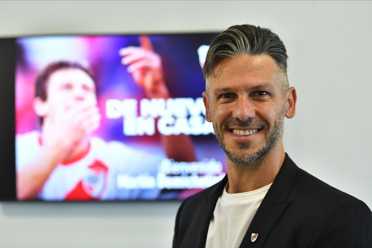 Demichelis fue presentado oficialmente como nuevo DT de River. Foto: @RiverPlate