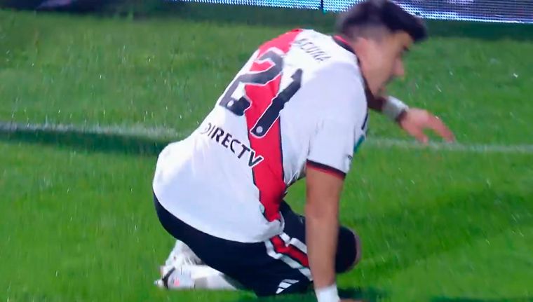 Marcos Acuña encendió las alarmas en River.