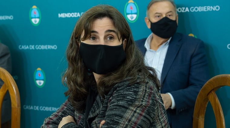 Ana María Nadal, ministra de Salud de Mendoza.