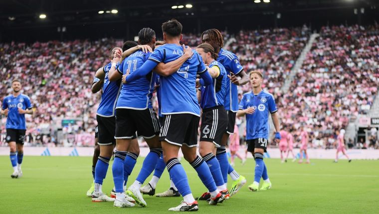 Montreal sorprendió a Inter Miami y le ganó a domicilio Foto: @cfmontreal