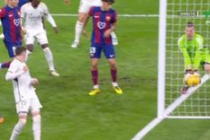 ¿Entró o no entró? En España también hubo polémica. Foto: Captura Video ¿Entró o no entró? En España también hubo polémica. Foto: Captura Video