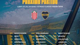 Claudio Úbeda dio a conocer la lista de convocados en Boca para el duelo ante Barracas. Foto: @BocaJrsOficial Claudio Úbeda dio a conocer la lista de convocados en Boca para el duelo ante Barracas. Foto: @BocaJrsOficial