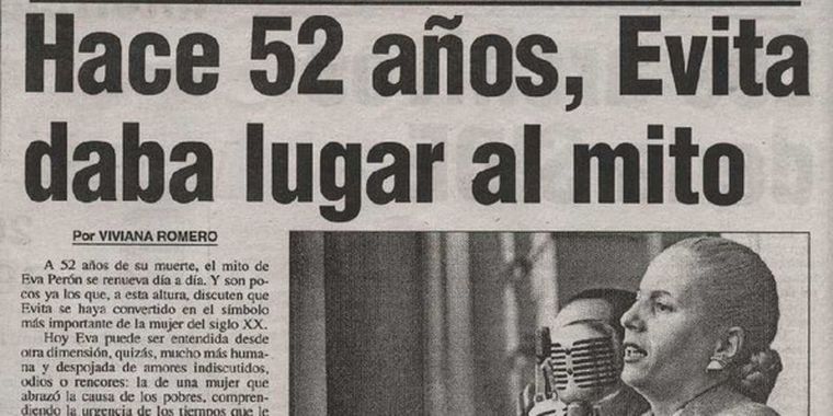 Los diarios nacionales, retrataron durante años su vida,ahora, lo hará un libro. Foto: fortunecity
