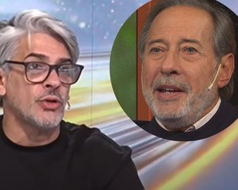 Pablo Echarri visitó el piso de Intrusos y dejó títulos que darán que hablar durante toda la semana. / Captura América TV