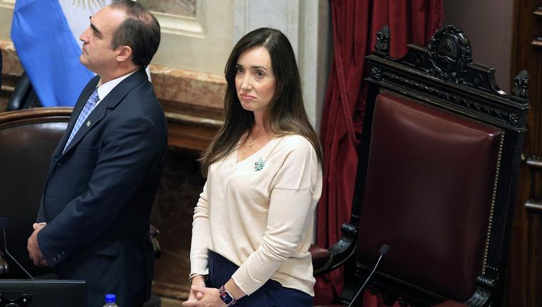 Un insulto durante un informe sobre Victoria Villarruel en A24, dejó en una complicada situación a un periodista Foto: NA