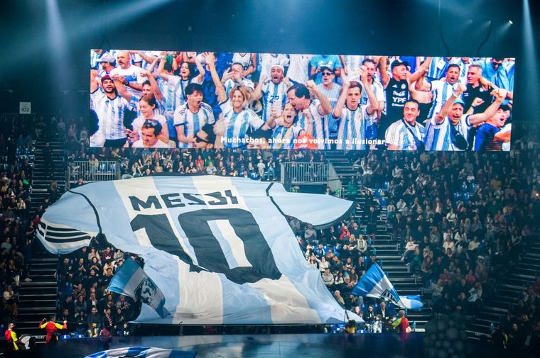 Messi10 by Cirque du Soleil tuvo su estreno en Buenos Aires. Foto: @nancymartinez.ph Group