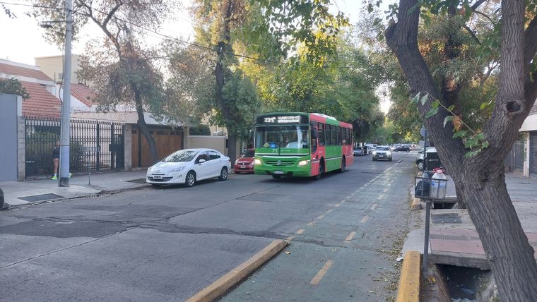 Martínez de Rosas es un punto de alta circulación en la Ciudad de Mendoza. Foto: MDZ