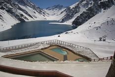 En Portillo fueron 5 días de nevadas intensas Foto: Webcam En Portillo fueron 5 días de nevadas intensas Foto: Webcam