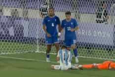 El Cholito tuvo la inmejorable posibilidad de anotar. Foto: Captura