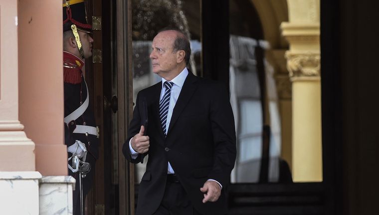 Adorni desestimó la renuncia de Francos. Foto: Télam