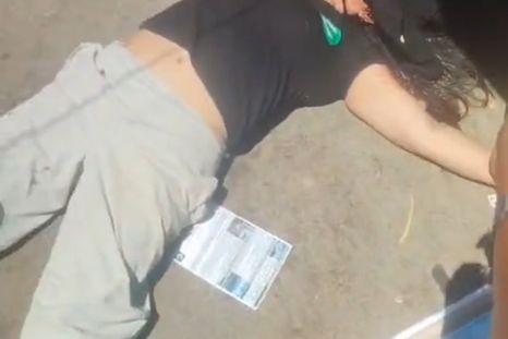 Las perturbadoras imágenes del asesinato de una candidata a gobernadora en Perú.