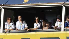 La artista y una presencia que opacó el juego. Créditos: Archivo MDZ La artista y una presencia que opacó el juego. Créditos: Archivo MDZ