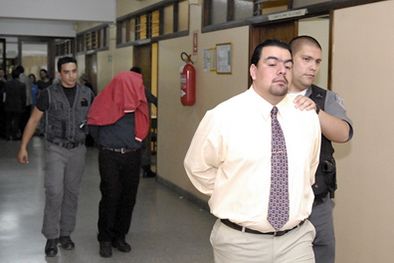 MDZol | Vargas, cuando fue absuelto por el crimen de otro policía. Foto: Marcelo Ruiz / MDZ