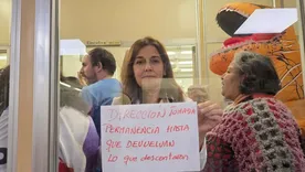 Los trabajadores del Hospital Garrahan siguen reclamando por sus condiciones de trabajo y salarios. Foto: Noticias Argentinas Los trabajadores del Hospital Garrahan siguen reclamando por sus condiciones de trabajo y salarios. Foto: Noticias Argentinas