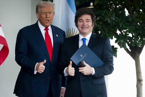 Donald Trump y Javier Milei en la Casa Blanca Donald Trump y Javier Milei en la Casa Blanca