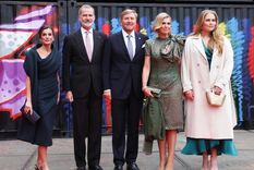 La familia real española junto a la familia real de los Países Bajos. Foto: Casa Real de España