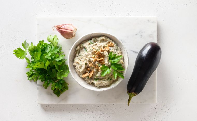 Baba Ganoush Una receta simple y deliciosa para hacer en minutos Foto: Shutterstock