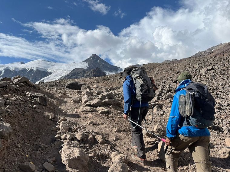 Walter es maratonista y quiere ser el primer mendocino en llegar a la cima del Aconcagua. Foto: Gentileza