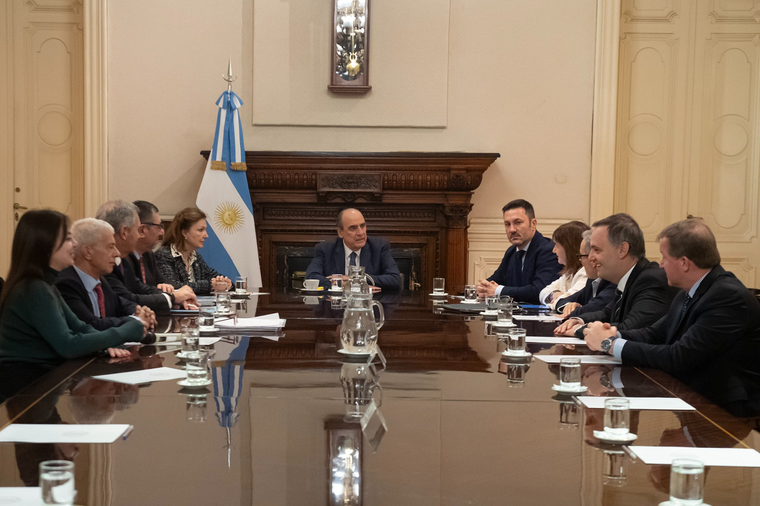 Guillermo Francos encabezó su primera reunión de Gabinete Foto: Presidencia de la Nación