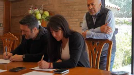 Luis Petri y Pamela Verasay sellaron su presencia como cabezas de lista de la alianza de Cambia Mendoza y La Libertad Avanza.
