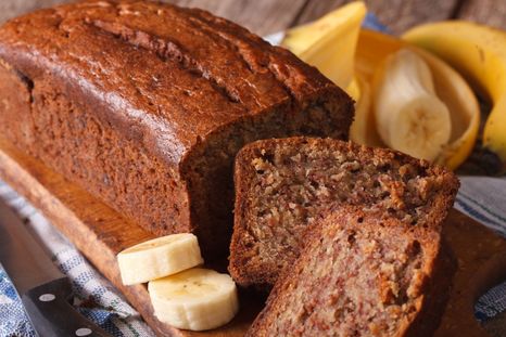 Pan de plátano Una receta simple y deliciosa para hacer en minutos Foto: Shutterstock