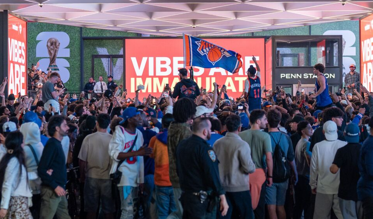 Nueva York, entre la locura por un posible título y el inicio del Mundial 2026.