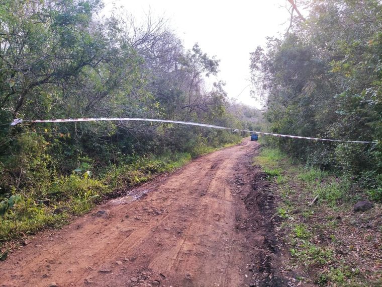 El crimen ocurrió en el Paraje Las Quemadas Foto: Gentileza Misiones Online