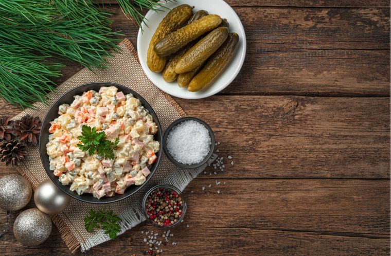 Ensaladilla rusa Prepara una ensaladilla rusa en pocos minutos Foto: Shutterstock