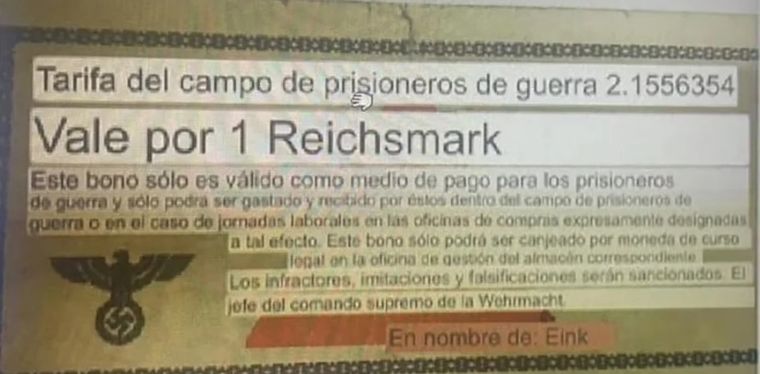 Uno de los elementos históricos secuestrados pertenece a la Alemania nazi