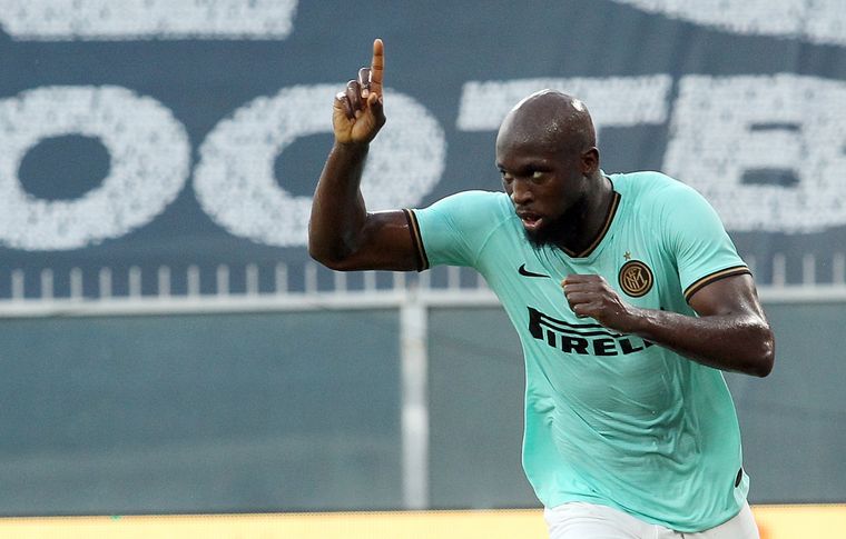 Lukaku anotó un doblete. Foto: DPA