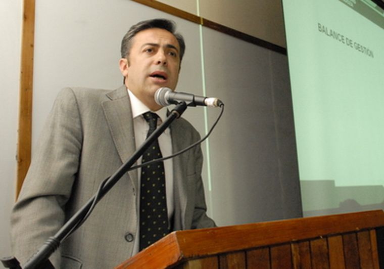 Cornejo hizo un balance de gestión. Jaque no estuvo. Foto: Marcelo Ruiz / MDZ