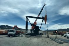 Extracción de petróleo en Mendoza.