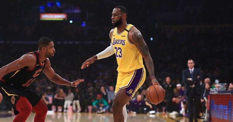LeBron anotó 31 puntos. LA Lakers Foto: LA Lakers